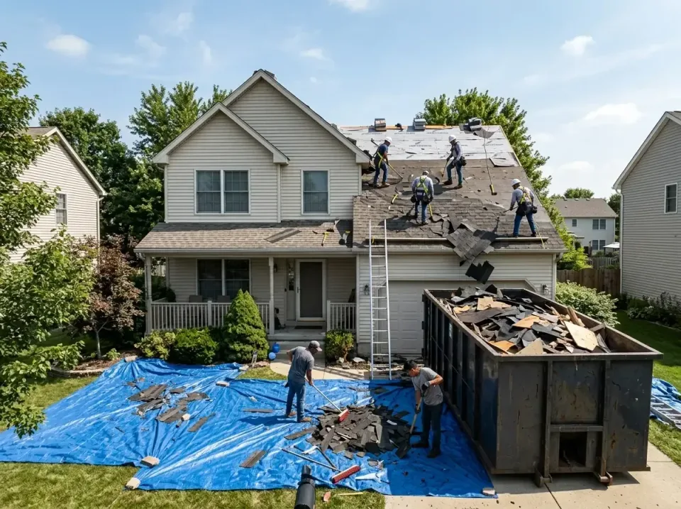 roof-replacement-debris-remova-004 — frequently asked questions, Cheapest Dumpster Rentals in Franklin, LA
